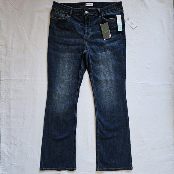studio blue Denim - NWT Studio Blue Imogen Stretchy Denim High-rise Western Bootcut Jeans Size 33
